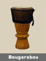 Bougarabou:- Perfect drum for someone looking for a quality drum but something that sounds different from a djembe.